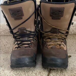 Vans Brown and Black Men's Boots